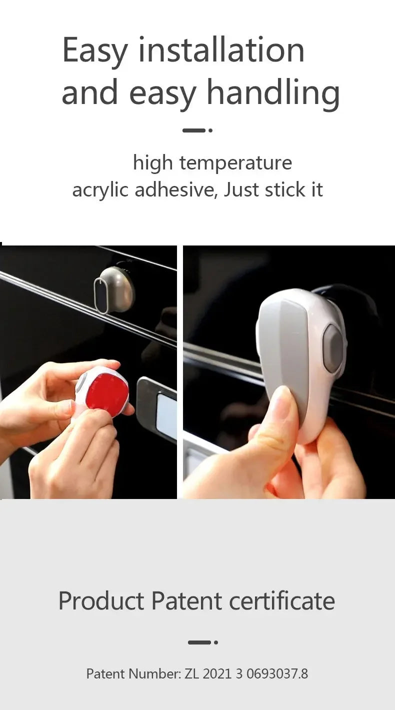 Baby-Proof Oven Door Safety Lock