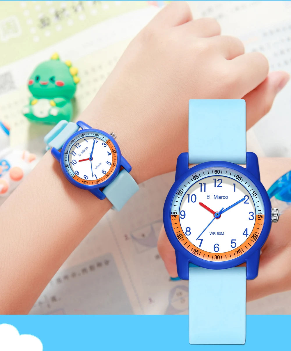 SANDA Kids Sports Quartz Watch