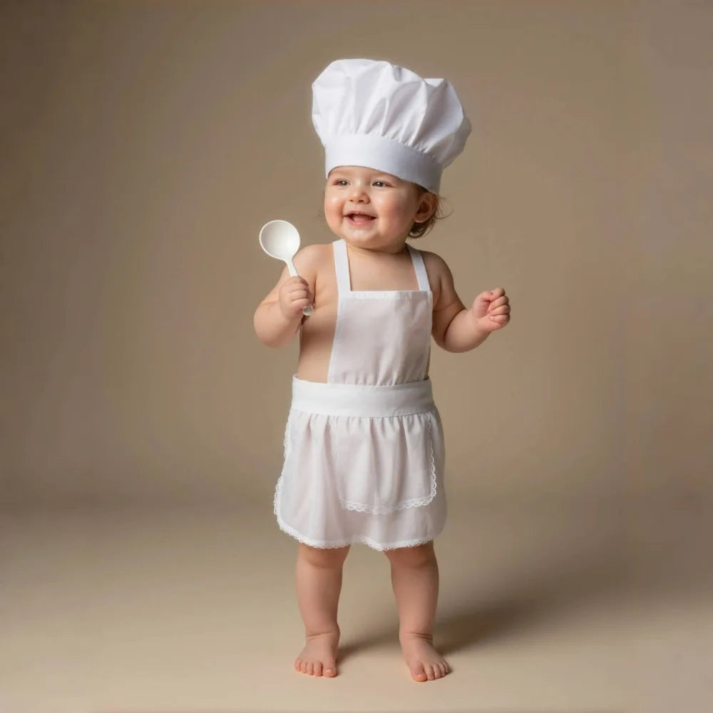 Kids Chef Roleplay Costume Set