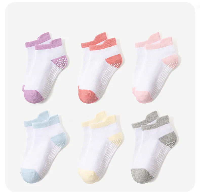 Anti-Slip Kids Ankle Socks