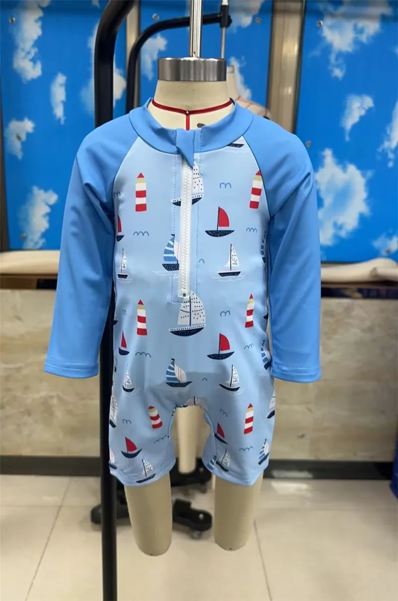 Toddler Rash Guard Swimsuit Set