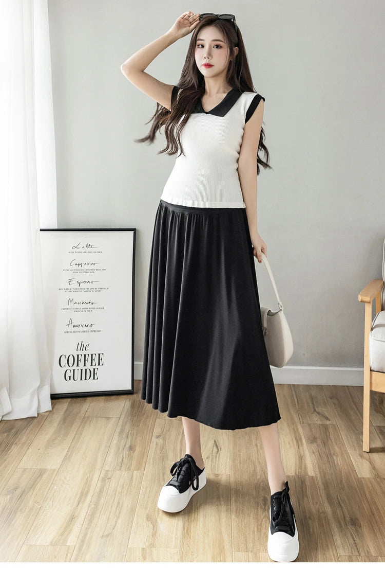 Soft Maternity Skirt