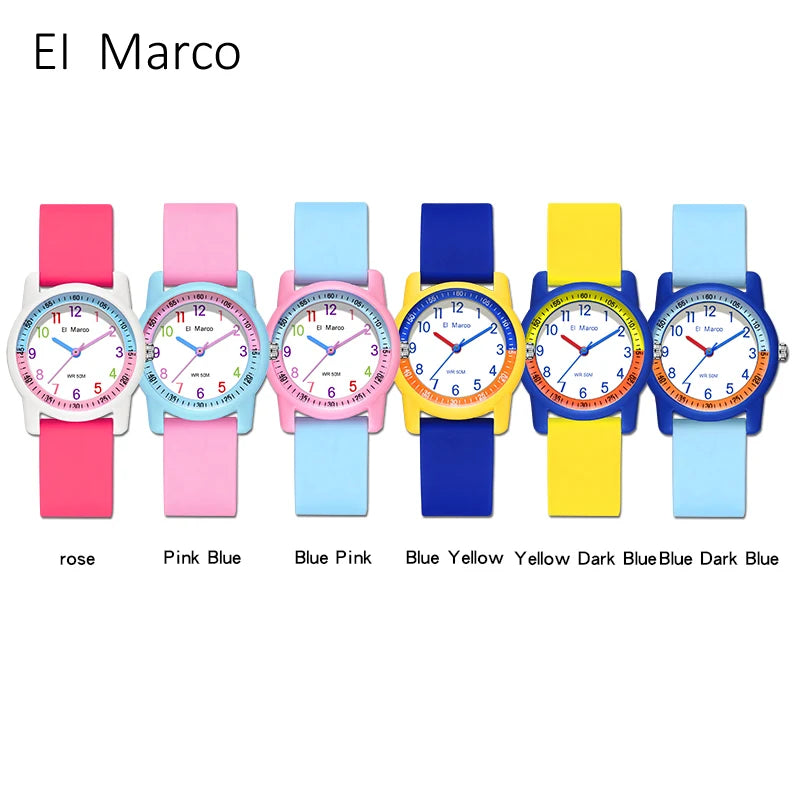 SANDA Kids Sports Quartz Watch