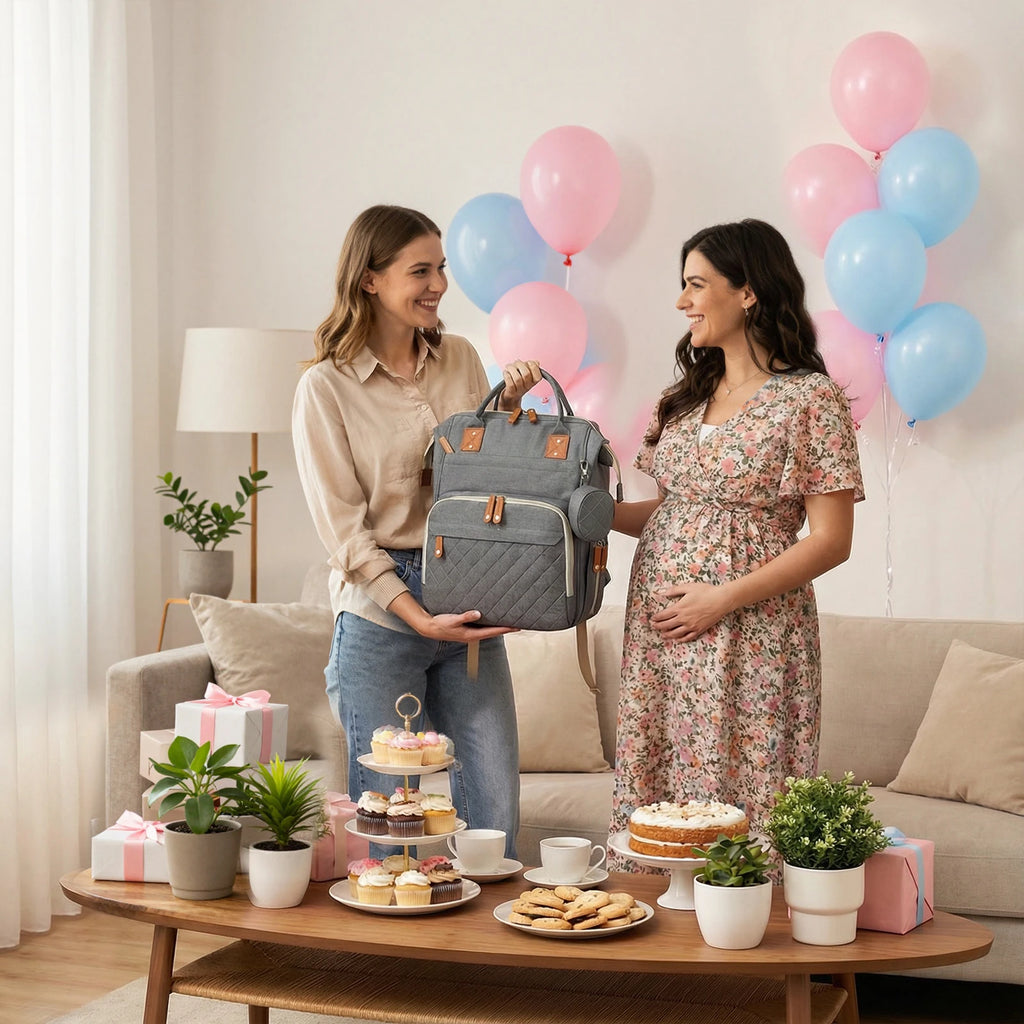Diaper Backpack with Changing Pad