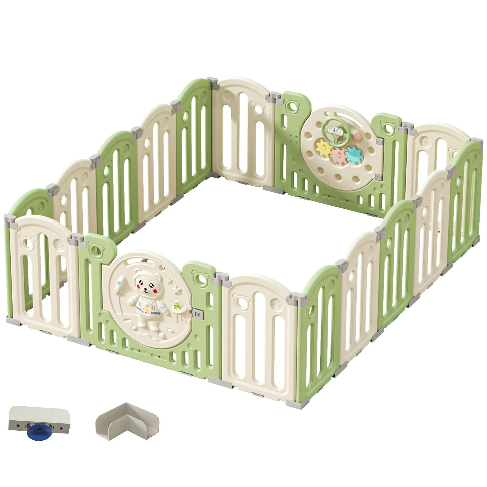 Baby Playpen with Safety Fence