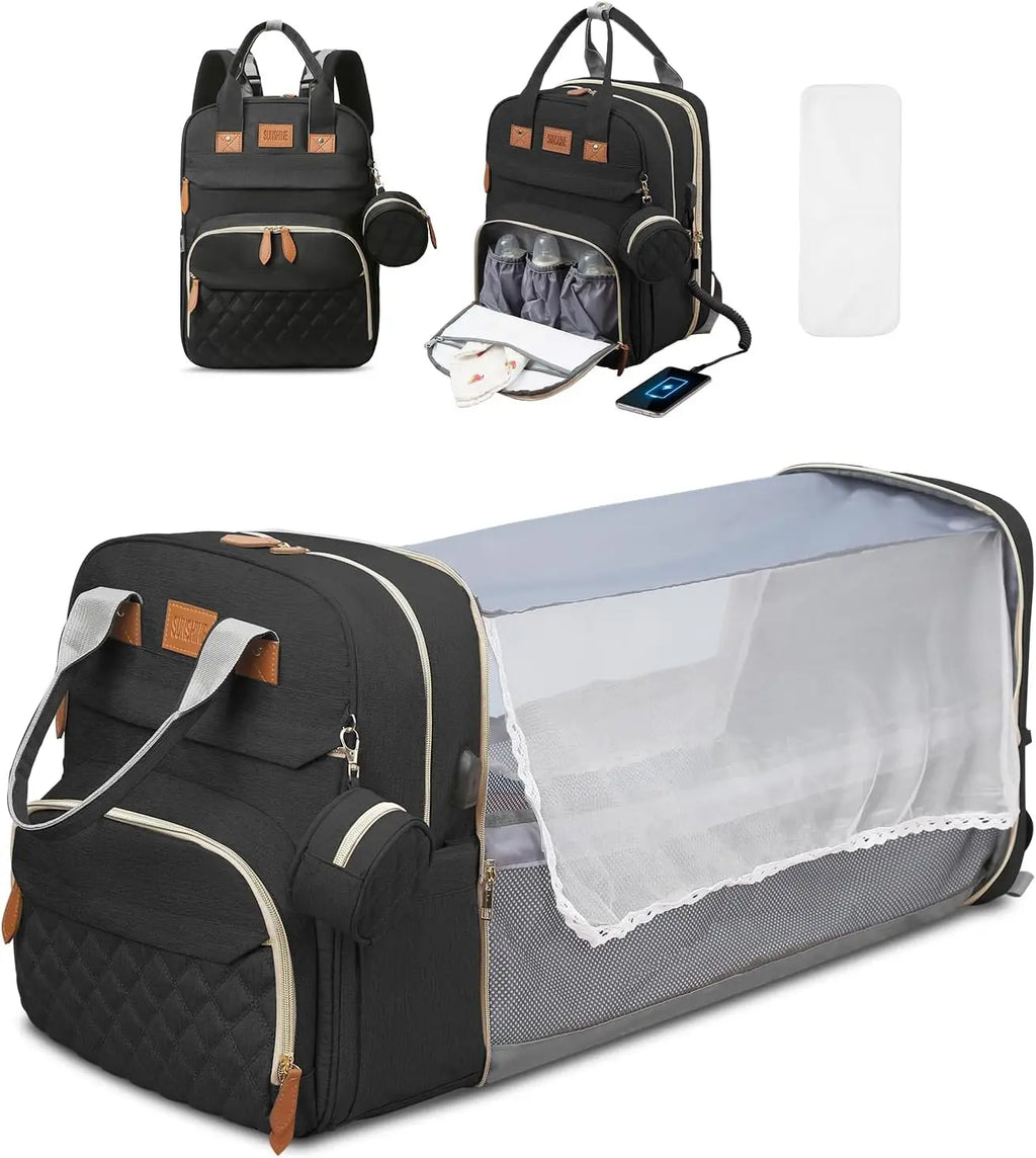 Foldable Diaper Backpack