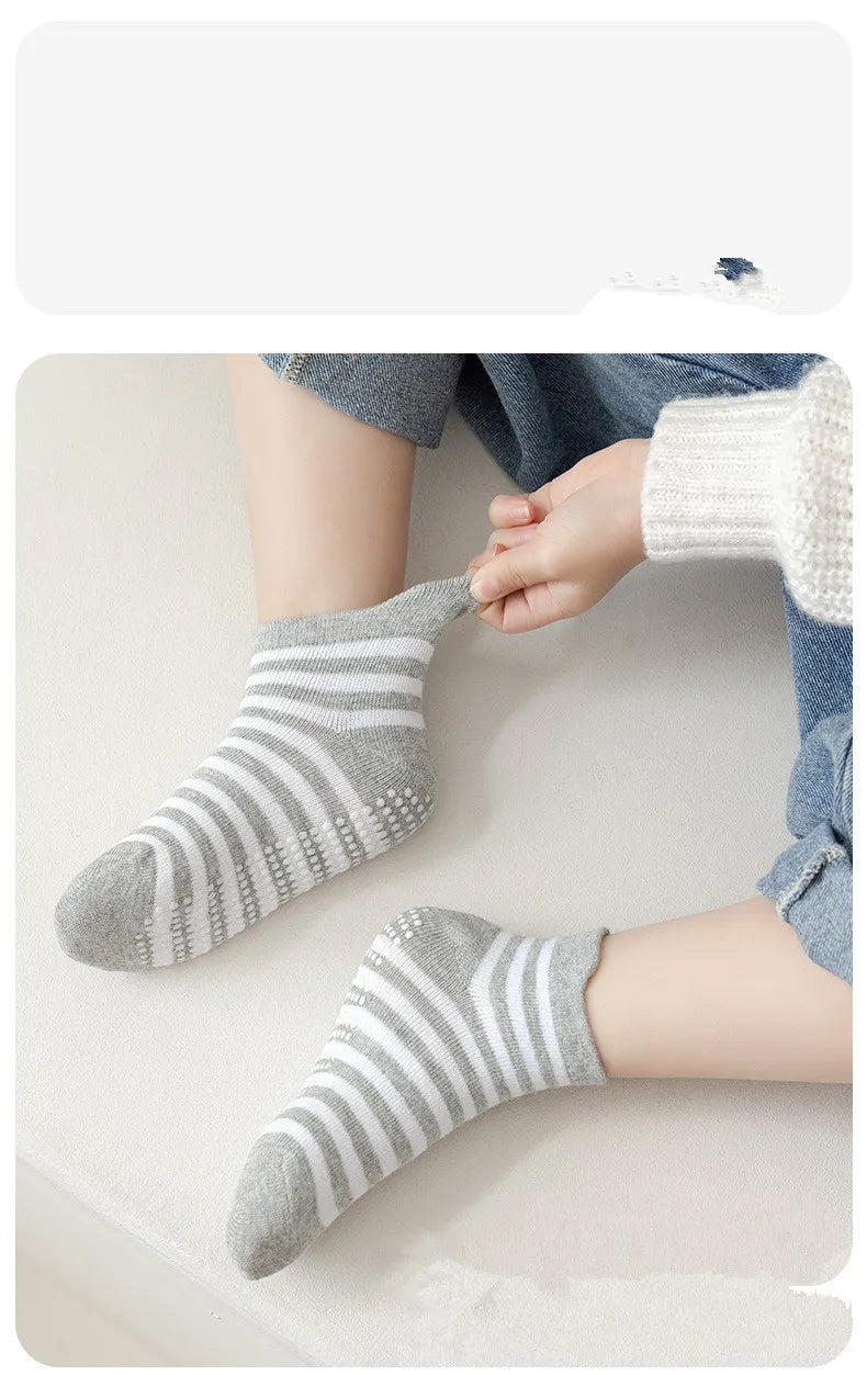 Anti-Slip Kids Ankle Socks