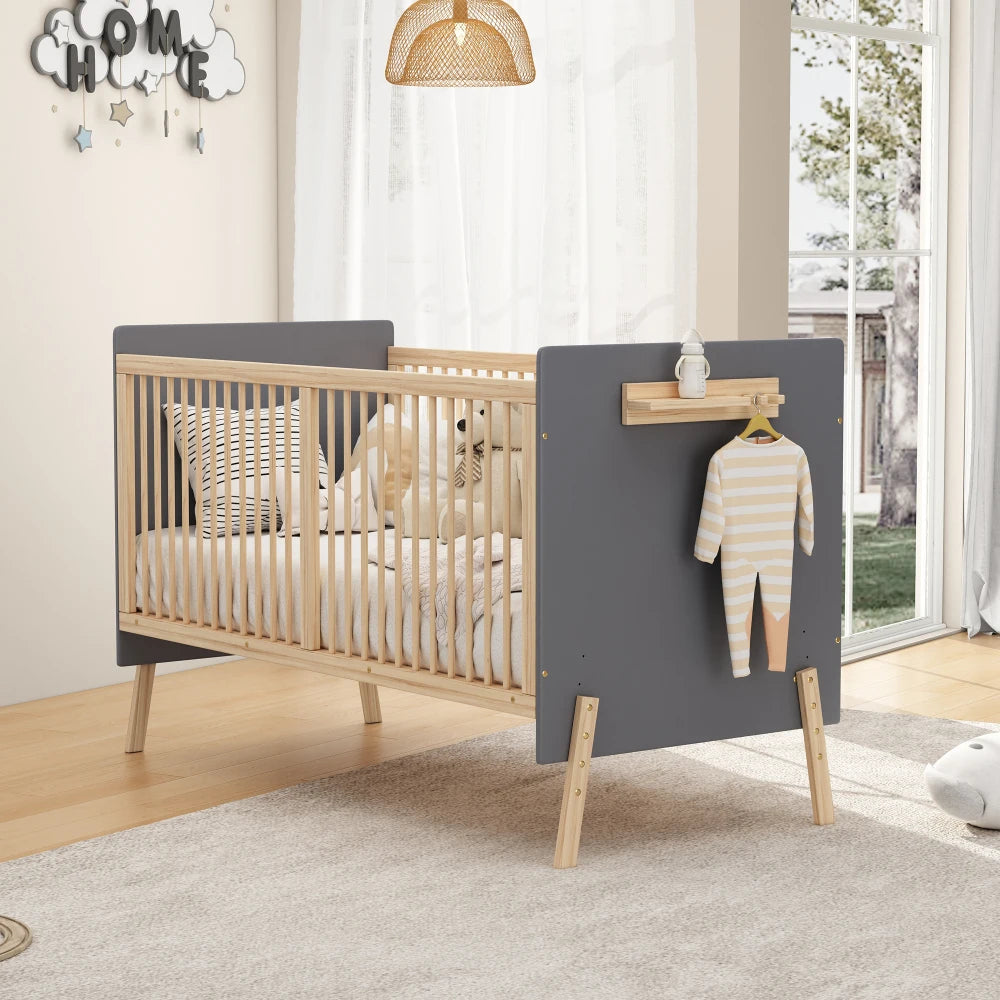 Solid Wood Baby Cot
