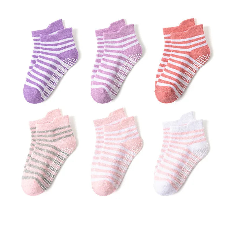 Anti-Slip Kids Ankle Socks