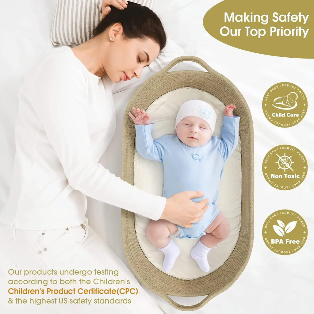 Baby Woven Changing Basket