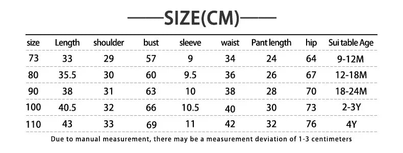 2PCS Baby Clothes