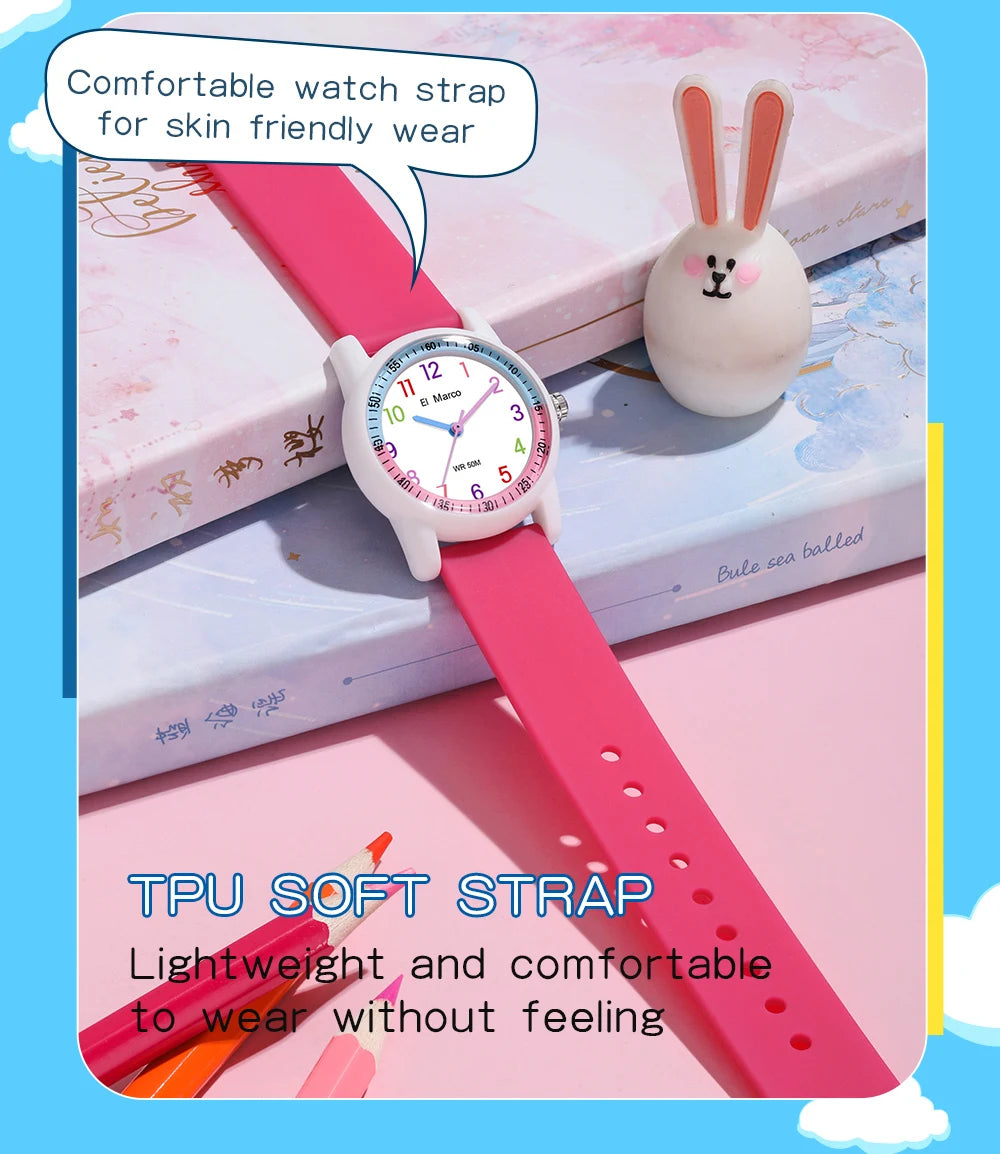 SANDA Kids Sports Quartz Watch
