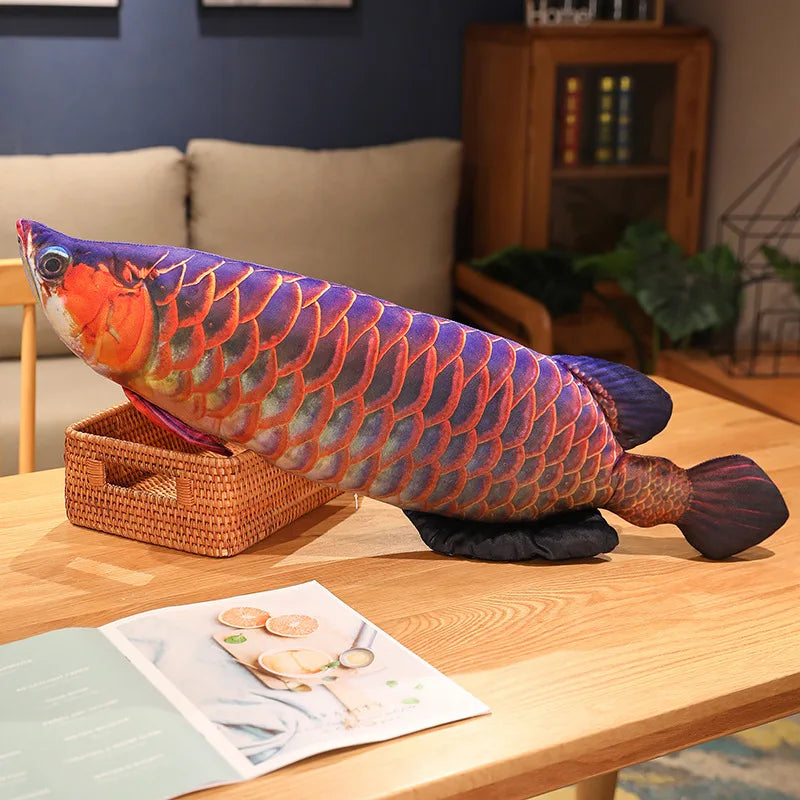 Fish Plush Pillow & Stuffed Toy
