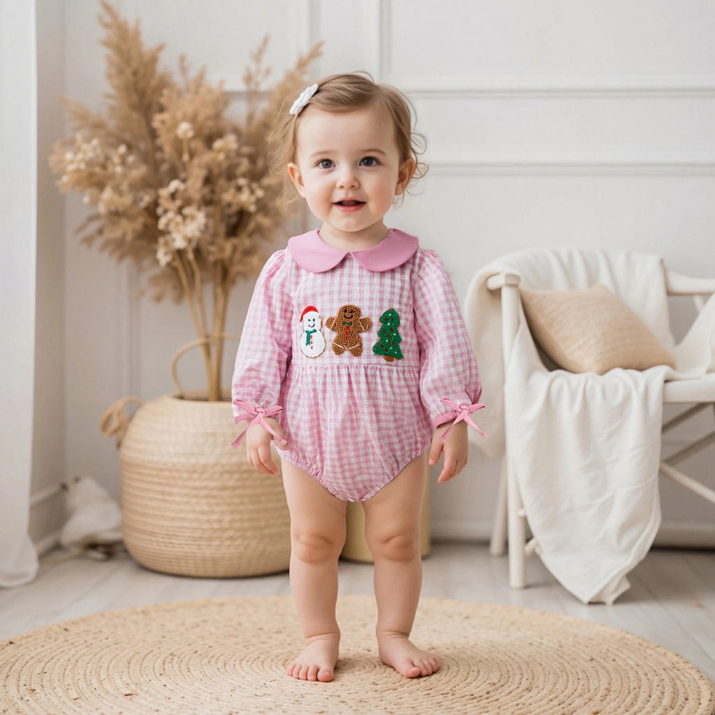 Baby Girls Christmas Romper