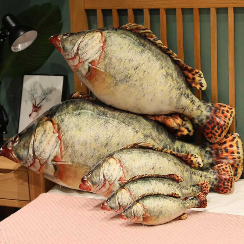 Fish Plush Pillow & Stuffed Toy