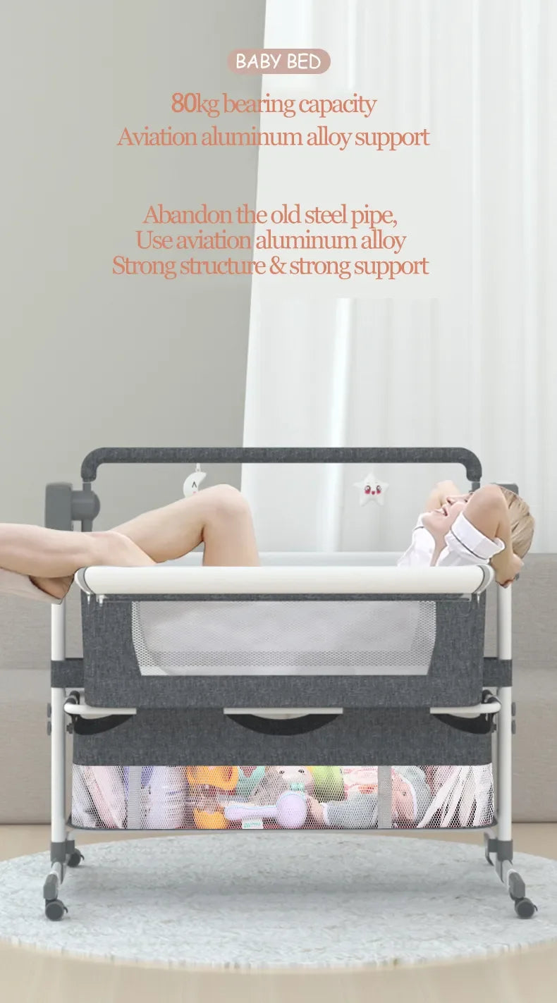 Electric Baby Rocking Crib