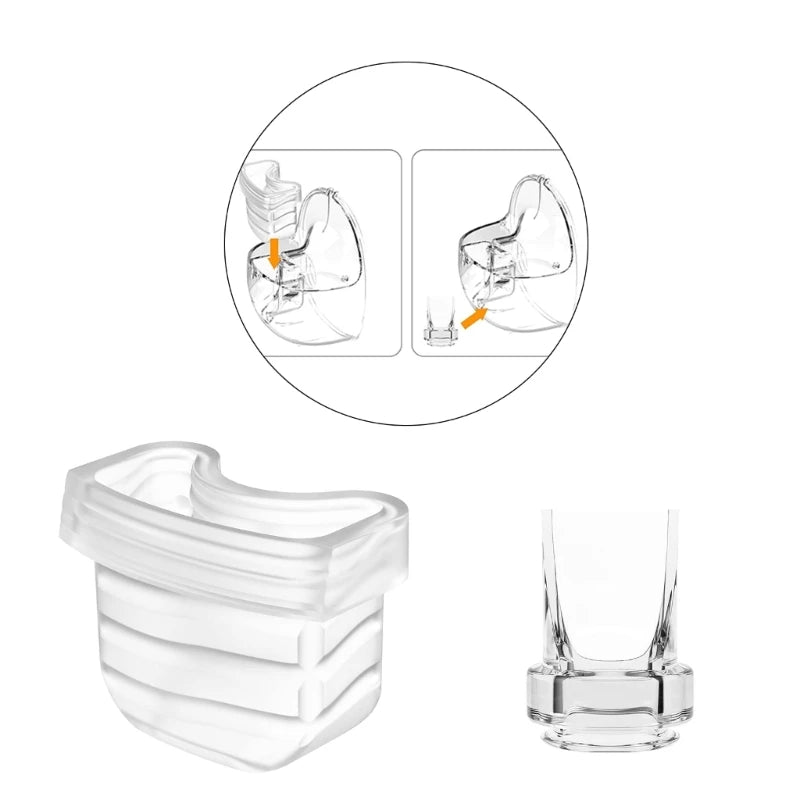 Silicone Breast Pump Duckbill Valve Replacement Set