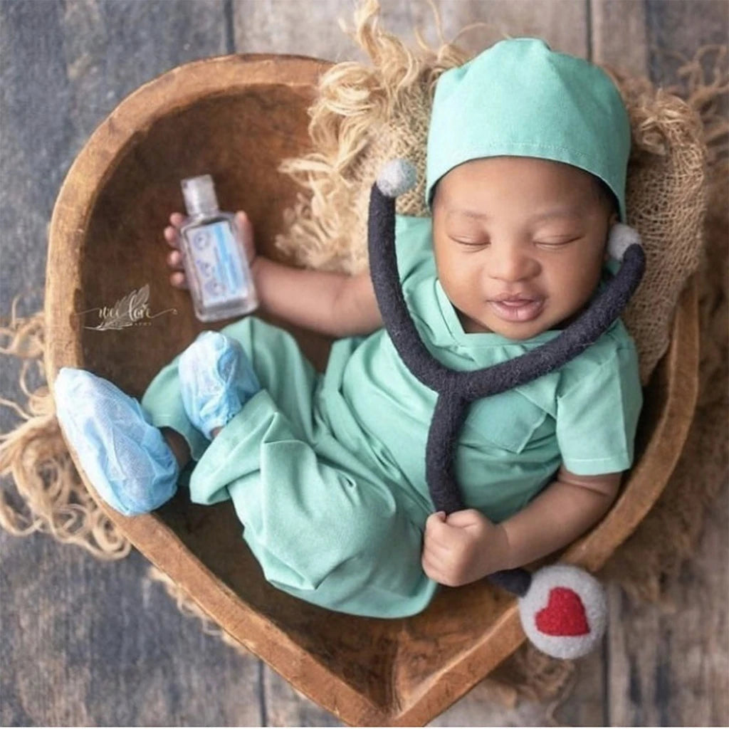 Baby Chef Costume Set