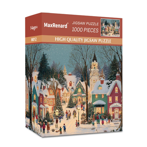 1000-Piece Christmas Snow Puzzle
