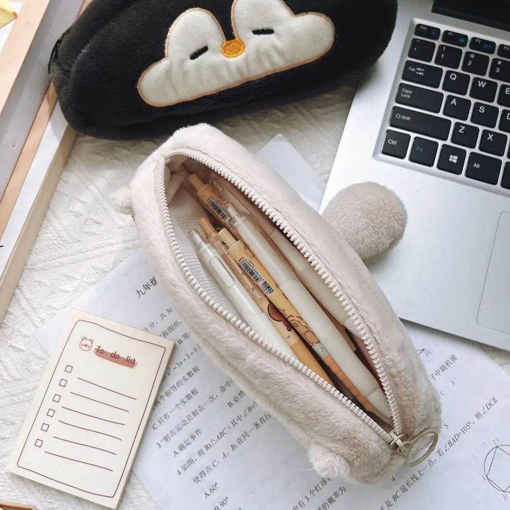 Plush Otter Pen Bag