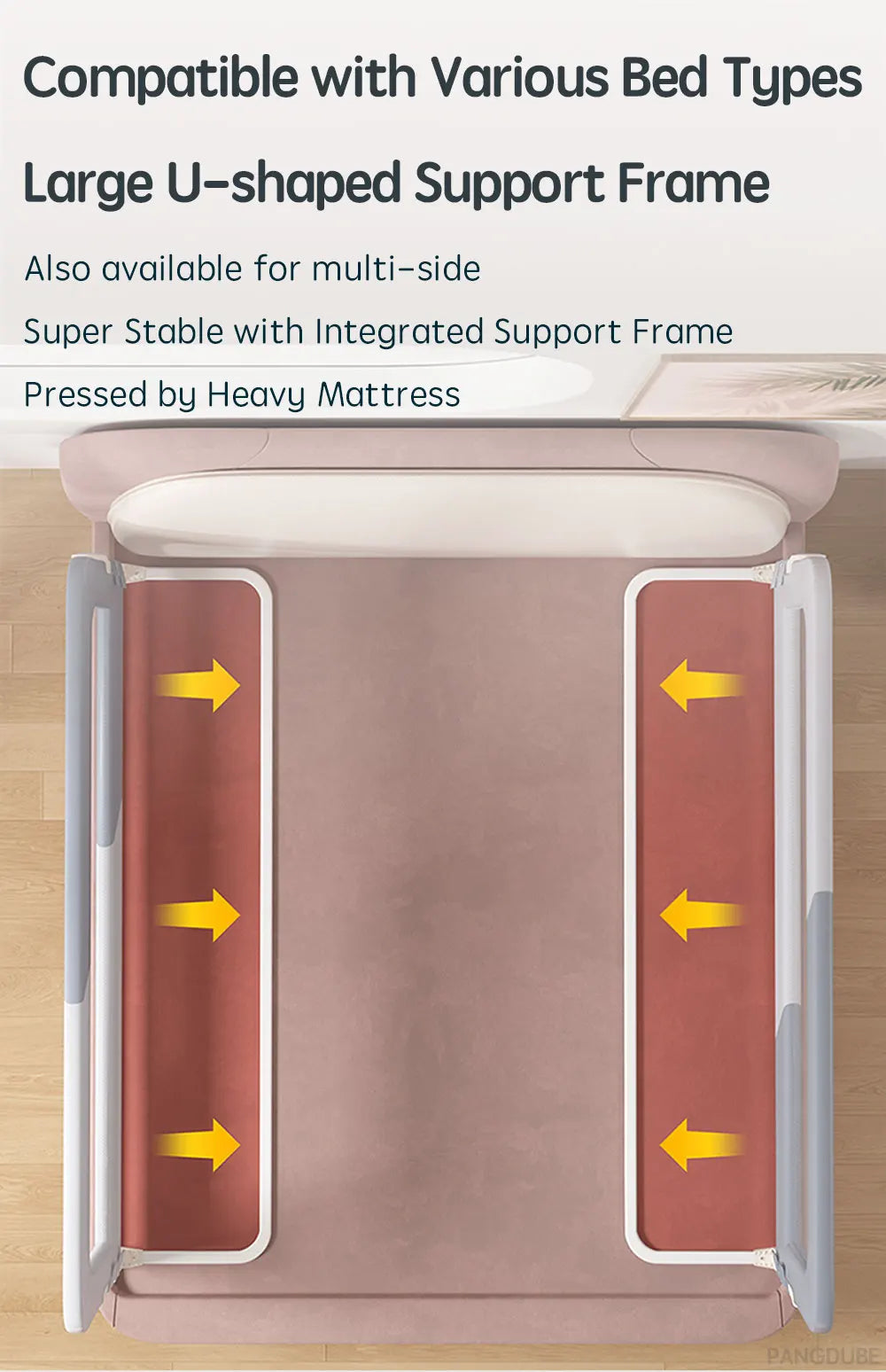Baby Bed Safety Rail Guard