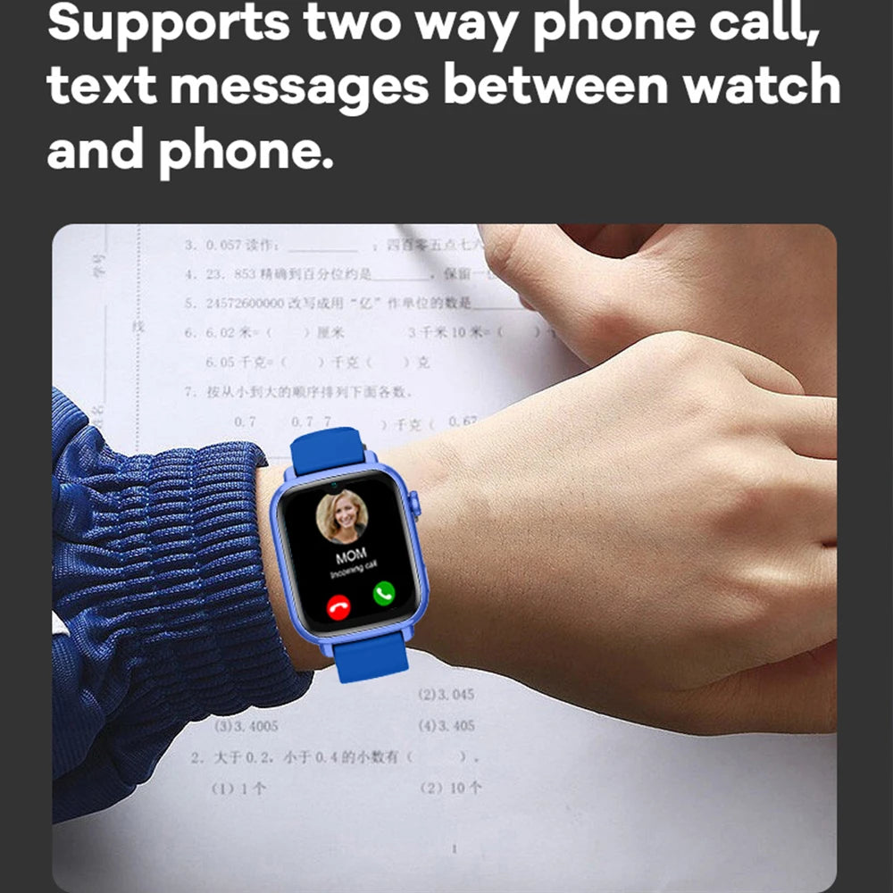 4G Kids Smart Watch with GPS, Video Call & SOS