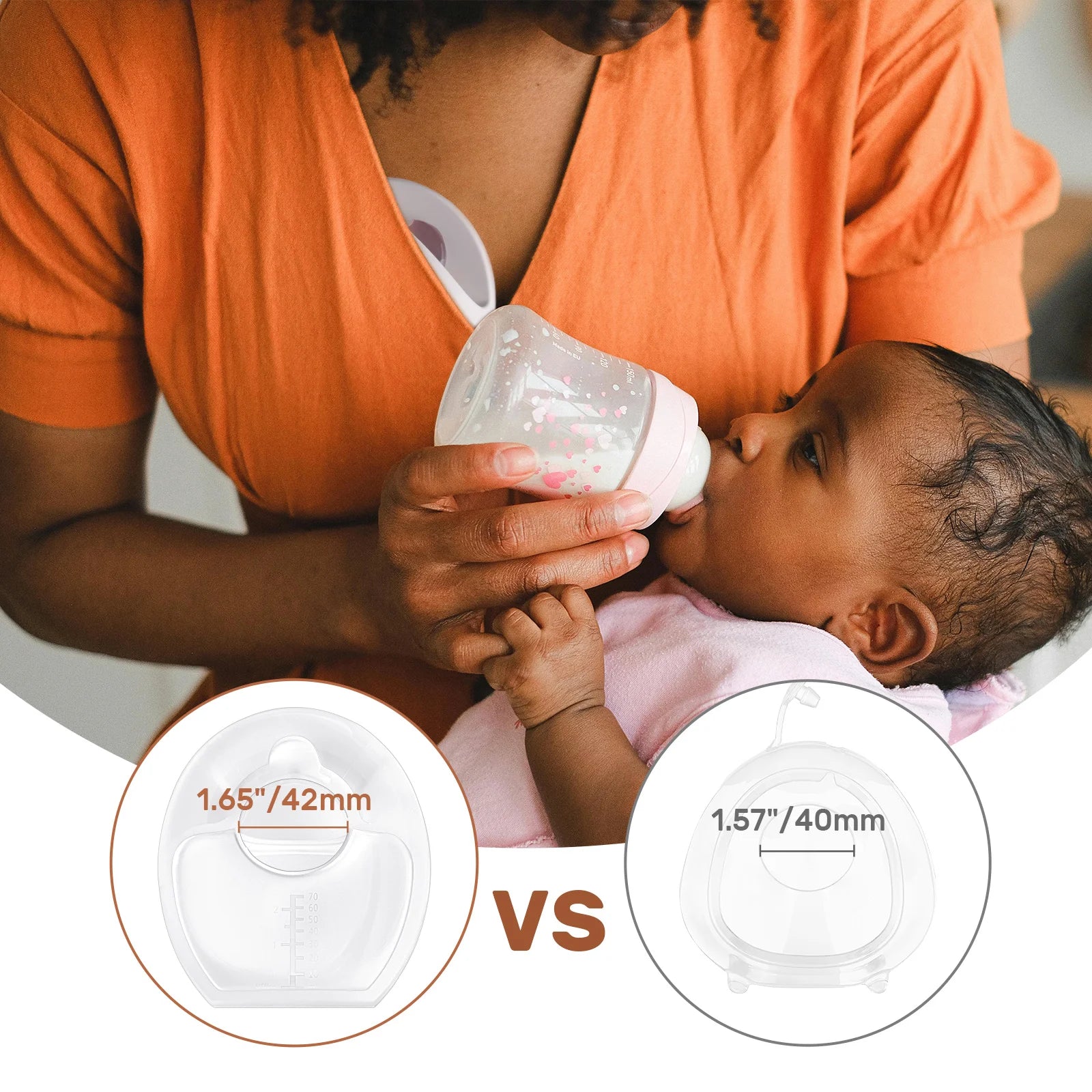 NCVI Wearable Breastmilk Collector