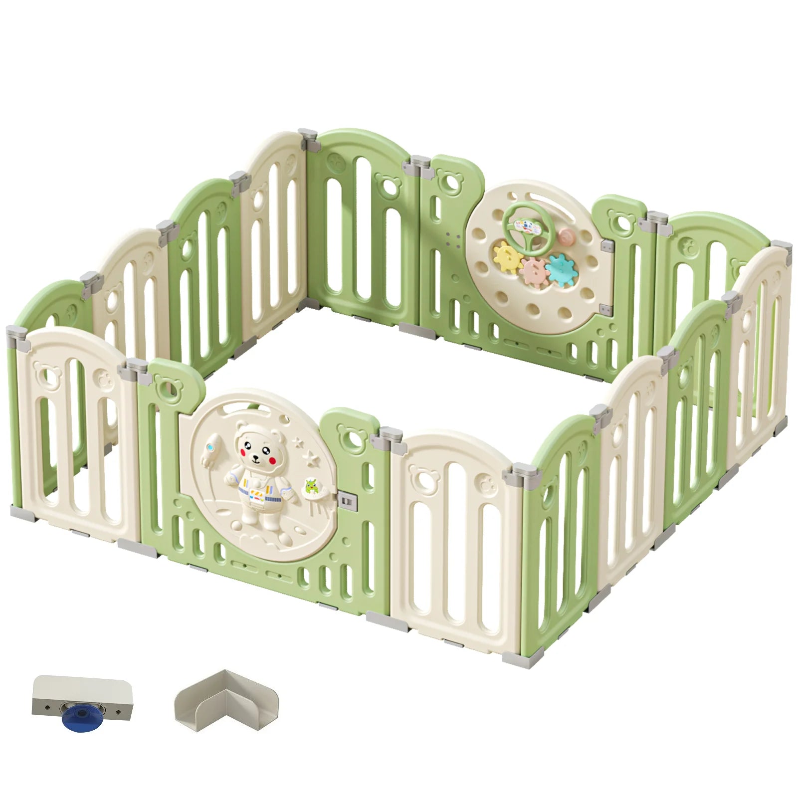 Baby Playpen with Safety Fence