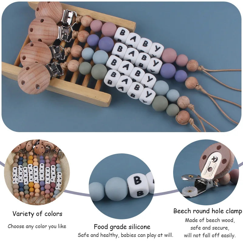 Pacifier Holder Chain Handmade