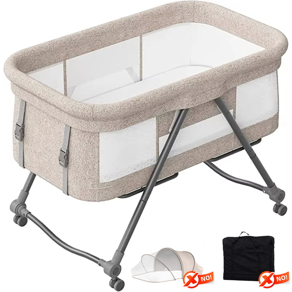 Foldable Rocking Baby Crib