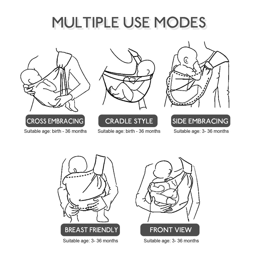 Adjustable Baby Carrier Sling