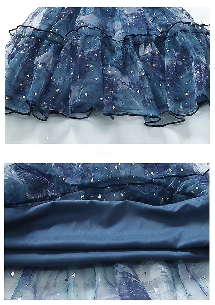 Girls Fairy Mesh Summer Dress