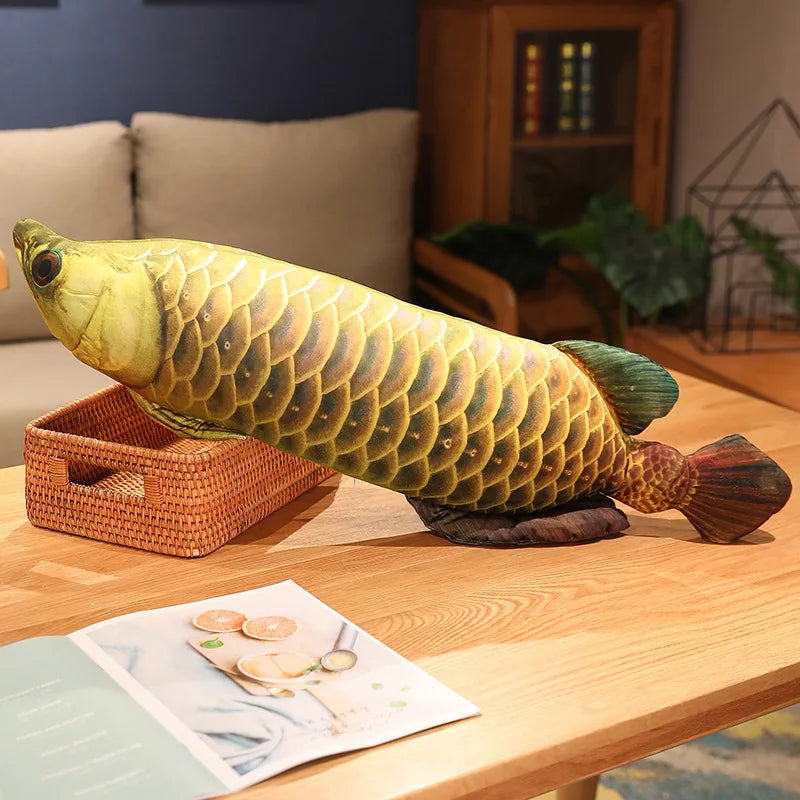 Fish Plush Pillow & Stuffed Toy