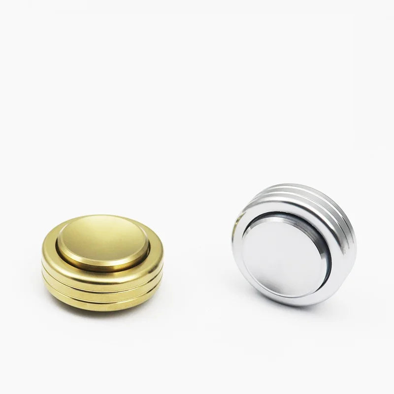 2-in-1 Stainless Steel Gyroscope Fidget Spinner