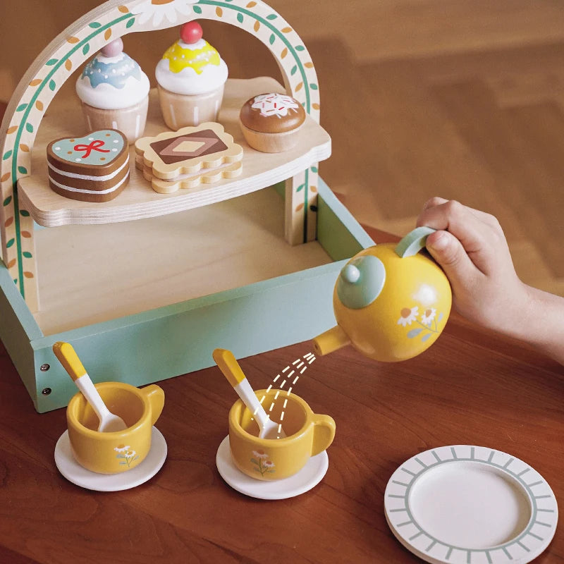 Wooden Ice Cream Play Set