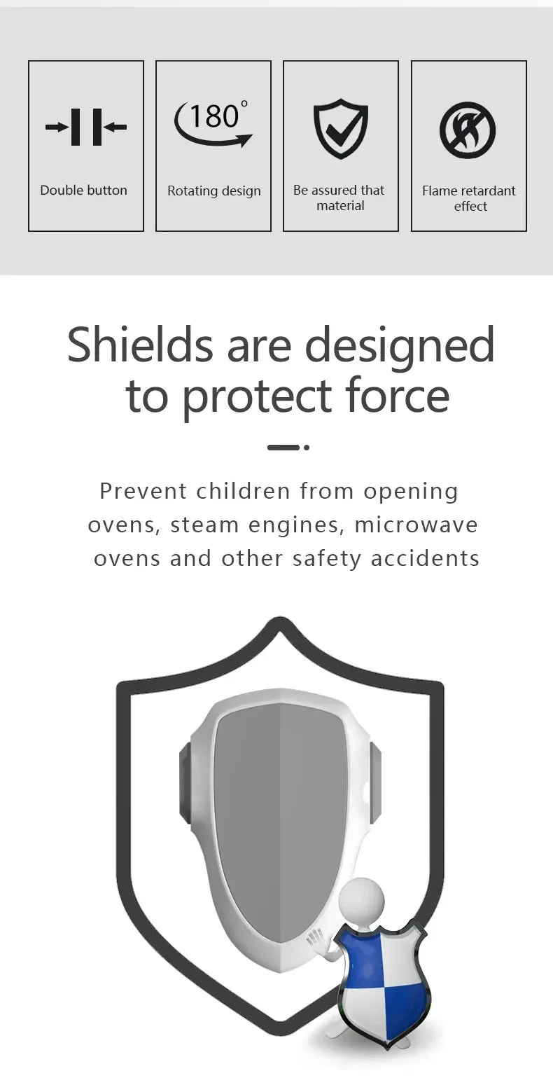 Baby-Proof Oven Door Safety Lock