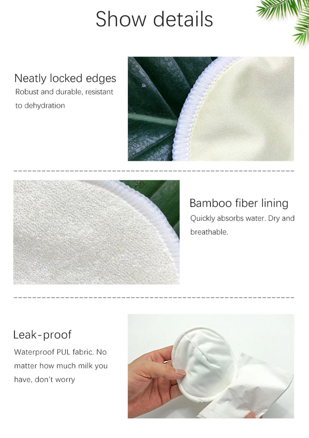 Washable Nursing Breast Pads