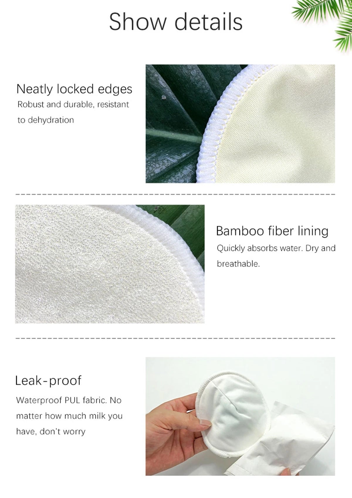 Washable Nursing Breast Pads