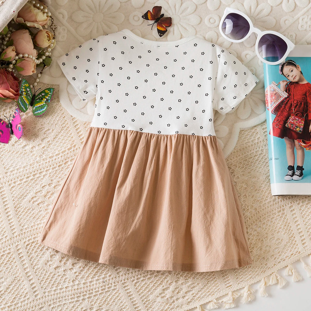 Little Floral Short Sleeved Baby Girl Dress