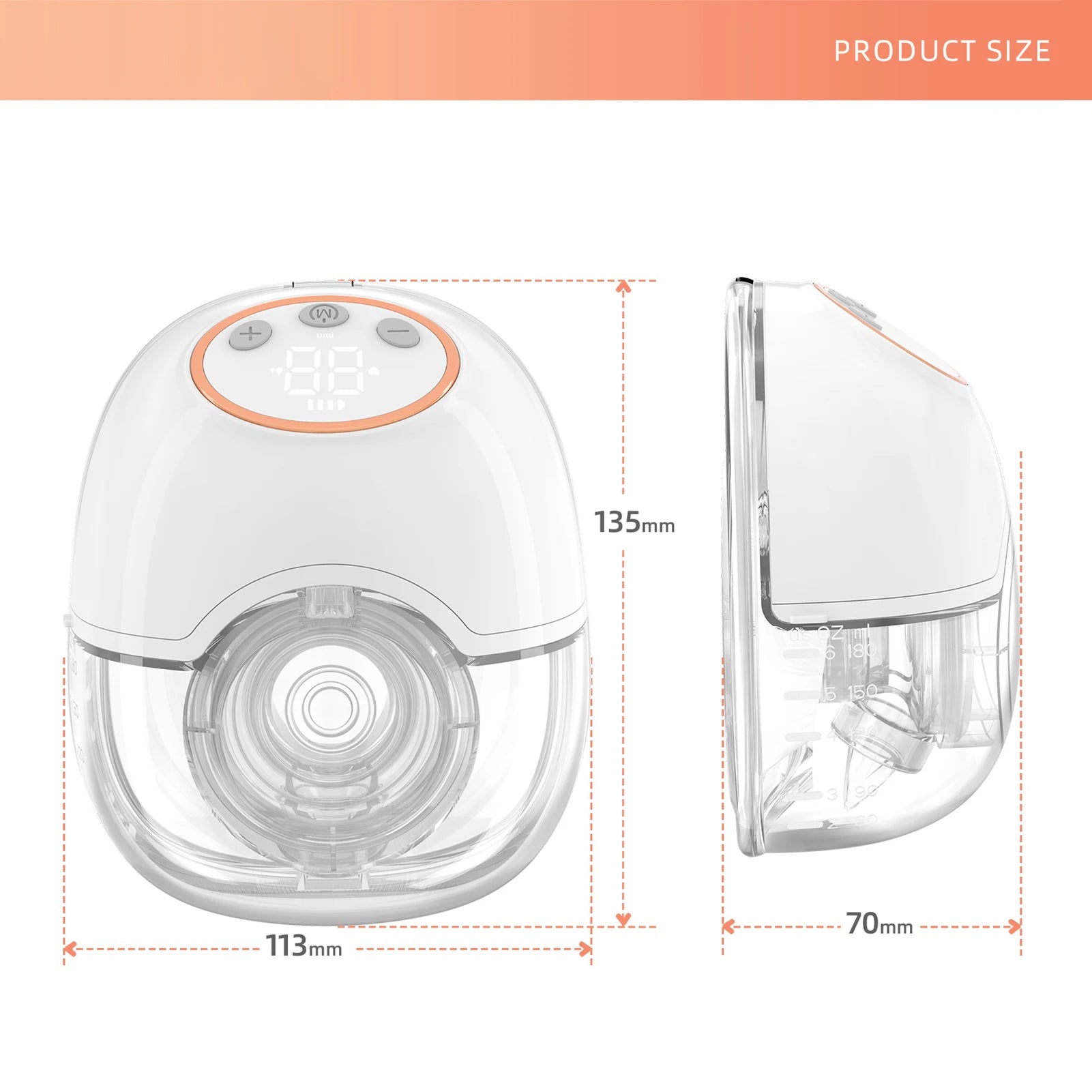 Wearable Electric Breast Pump