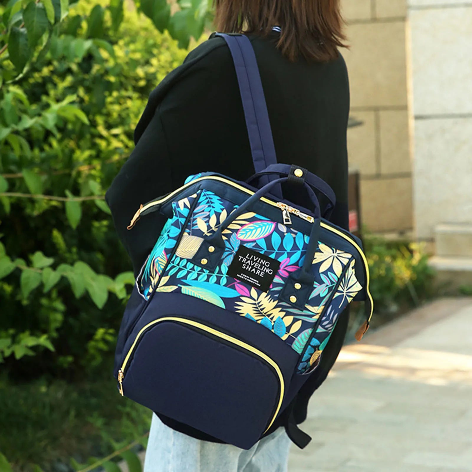 Anti-Theft Maternity Travel Backpack