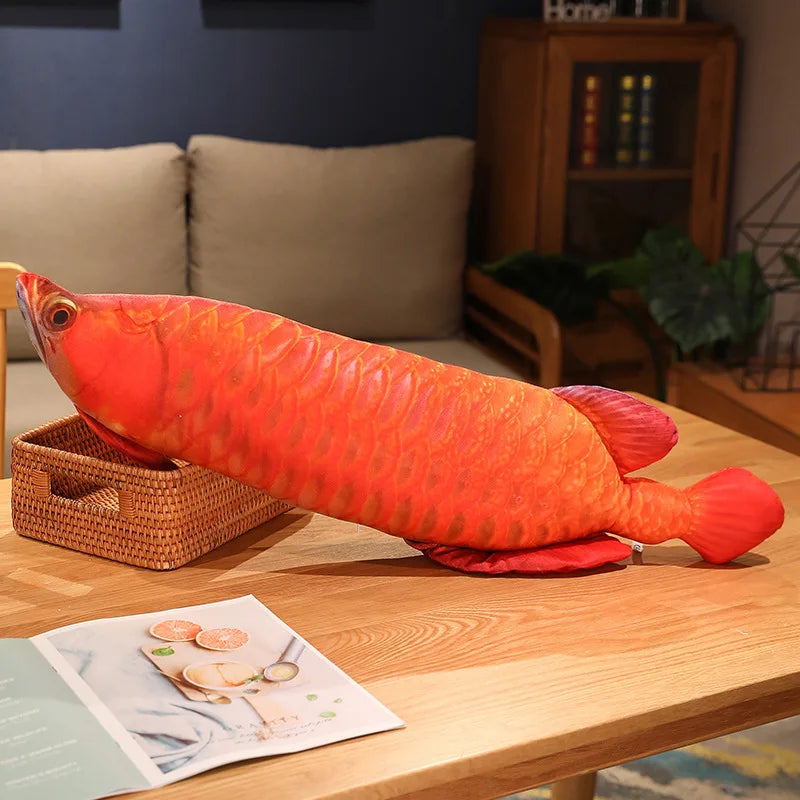 Fish Plush Pillow & Stuffed Toy