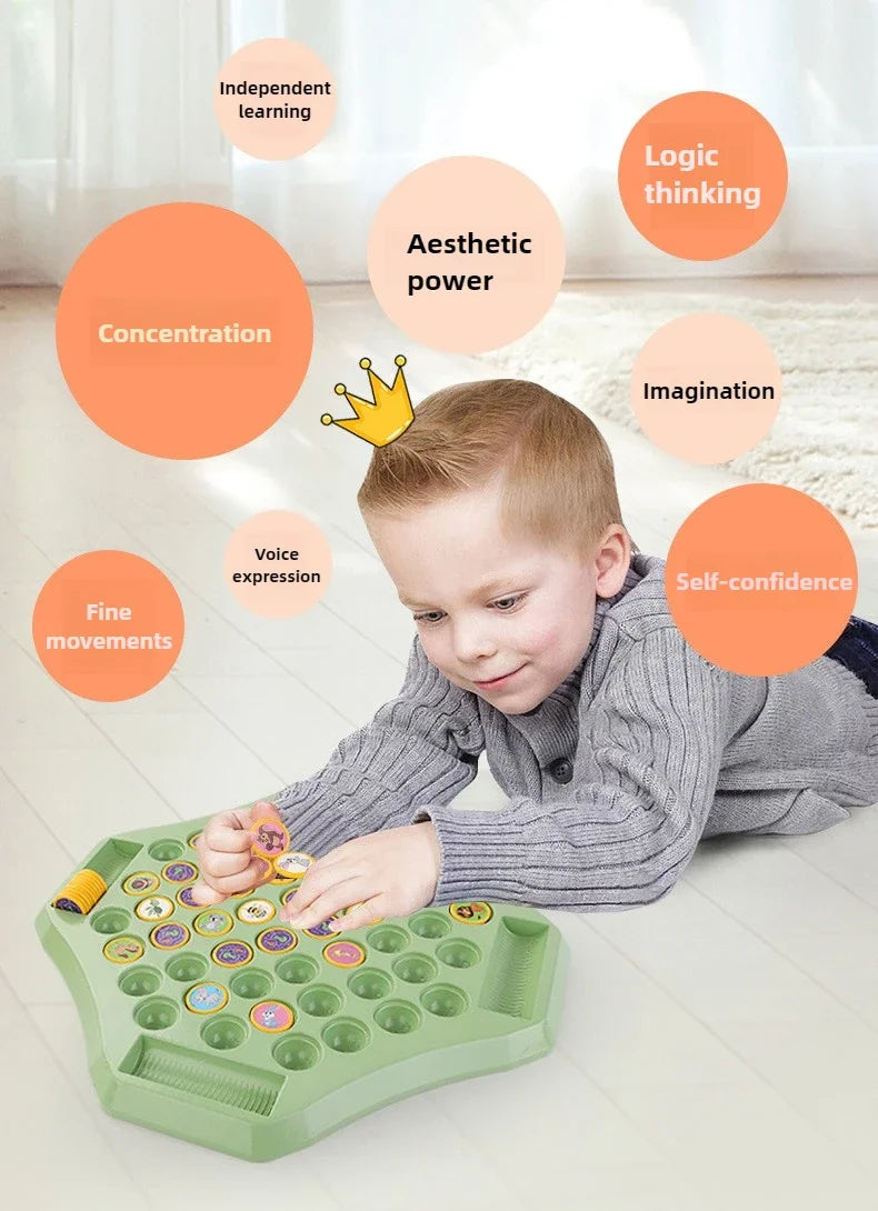 Flip Battle Chess Educational Game