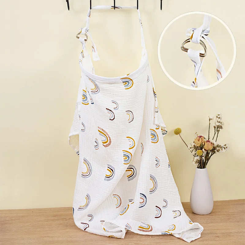 Breathable Cotton Nursing Cover