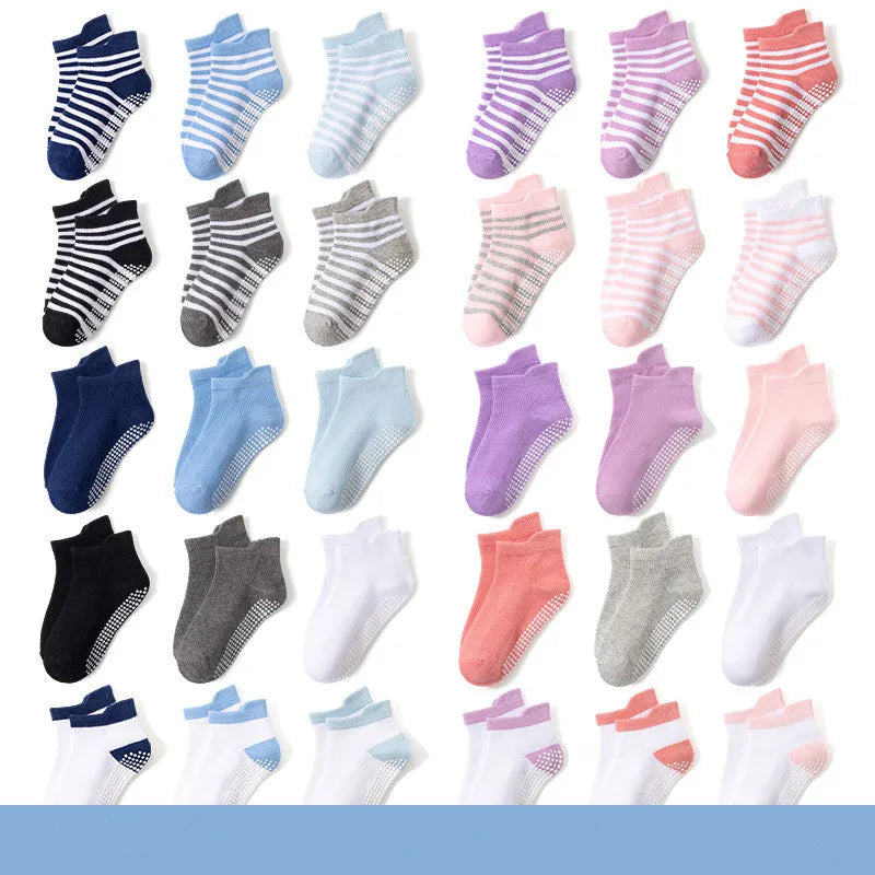 Anti-Slip Kids Ankle Socks
