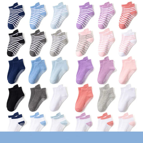 Anti-Slip Kids Ankle Socks