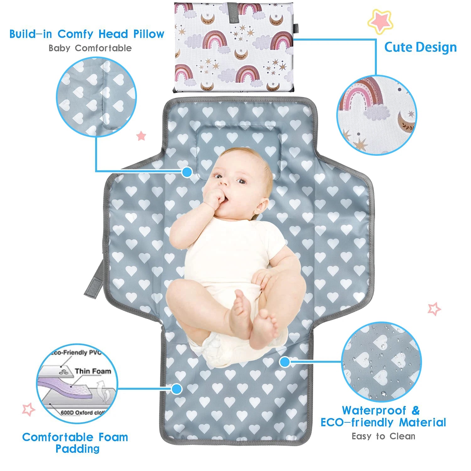 Portable Baby Changing Pad