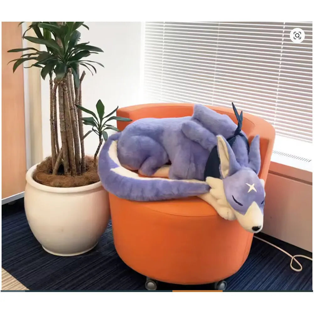 Monster Hunter Rise Palamute Plush Pillow
