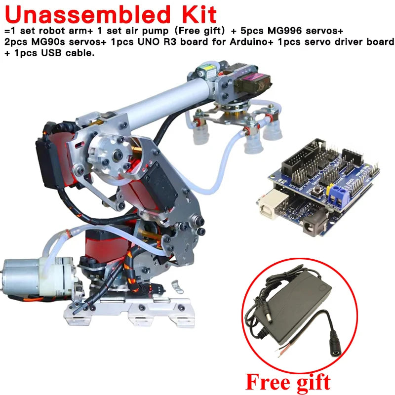 Arduino 6-Axis Robot Arm Kit