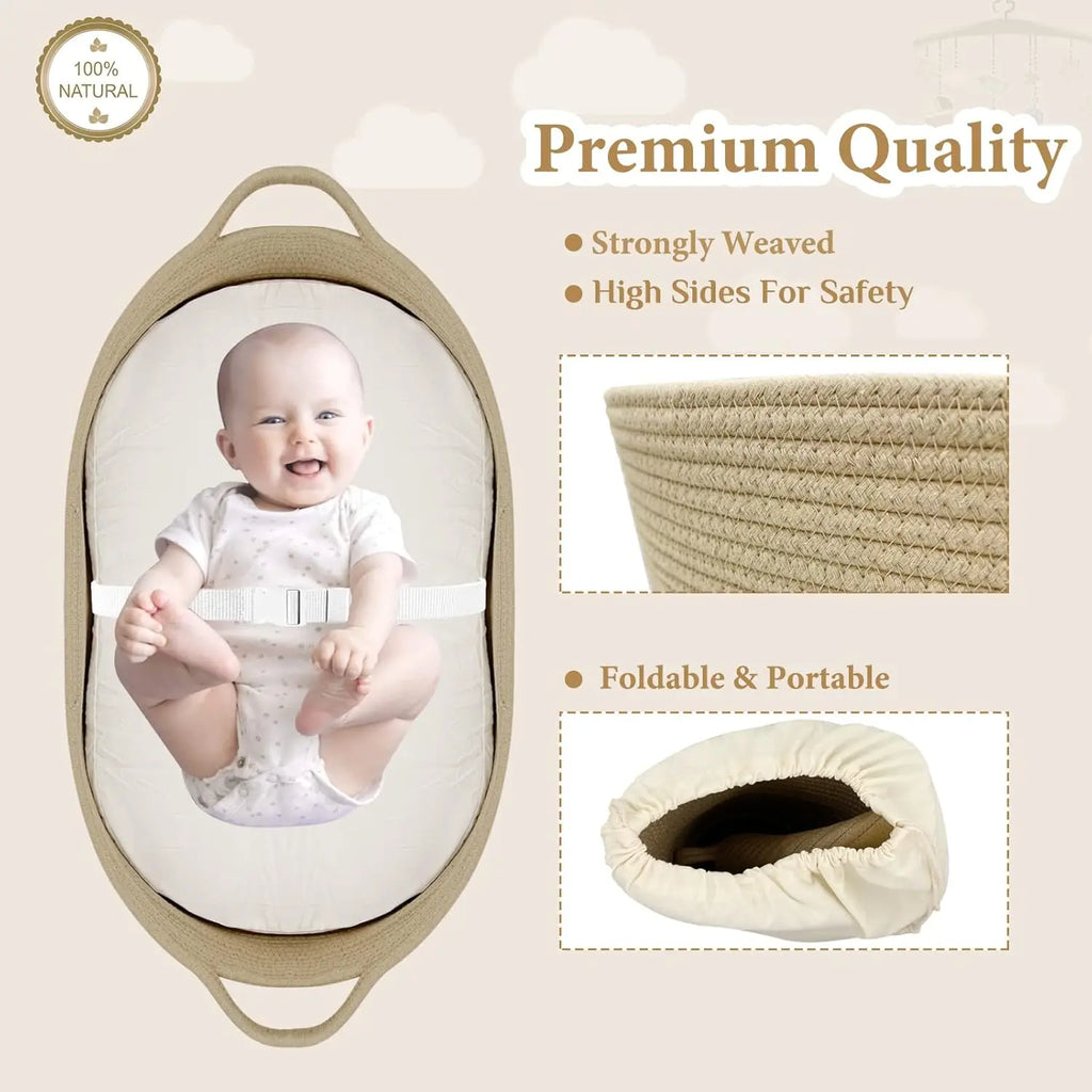 Baby Woven Changing Basket